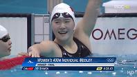 [이슈] 중국 여자수영 '예스원' 런던올림픽 첫 세계신기록